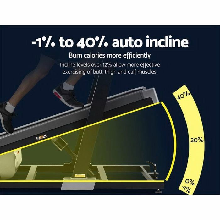 Everfit Electric Treadmill Auto Incline Trainer 40-Level