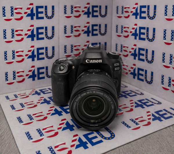 Canon EOS 80D Digital Camera with Canon EF-S 18-135mm Nano USM Zoom Lens & More