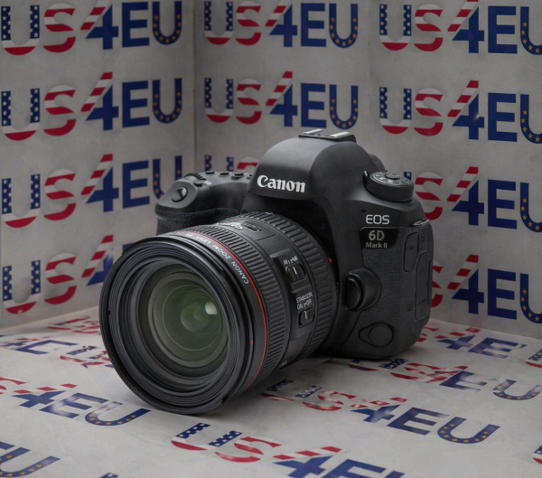 Canon EOS 6D Mark II EF24-70 F4L IS USM Lens Kit