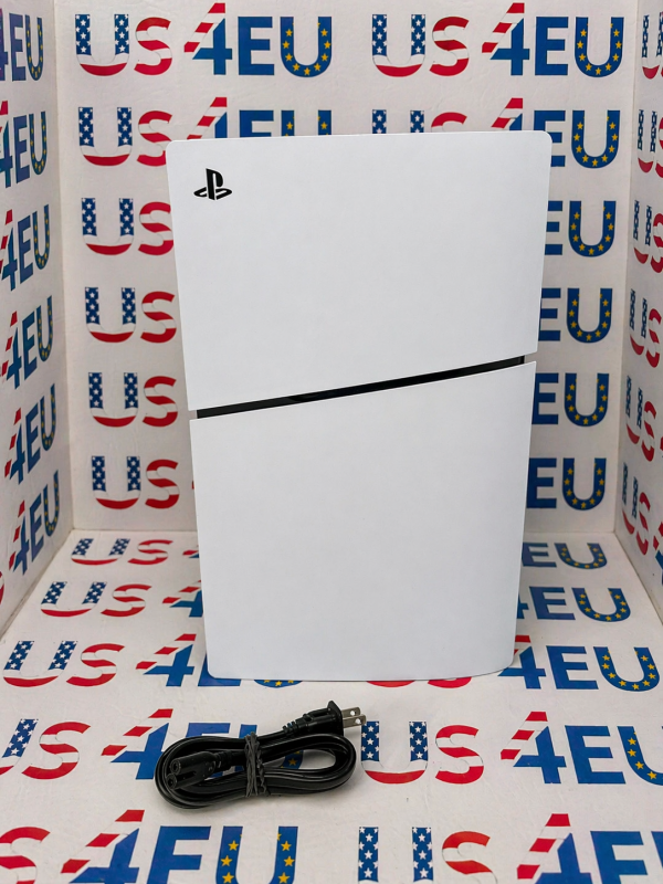 Sony PlayStation 5 Slim Disc PS5 1TB White Console Gaming System CFI-2015