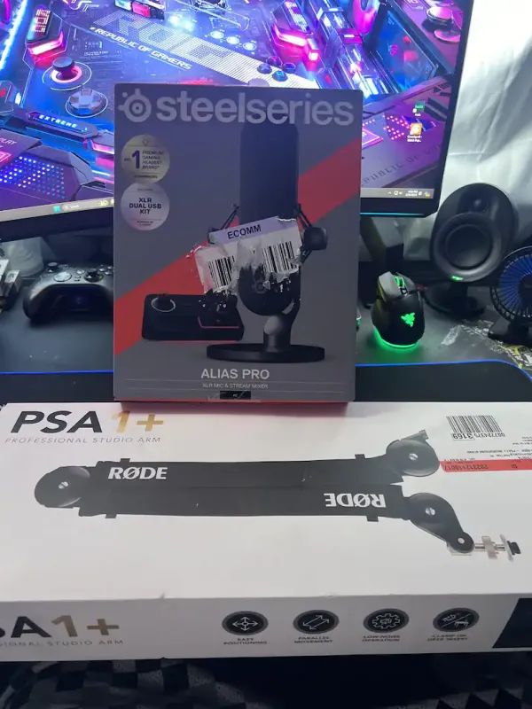 SteelSeries - Alias Pro XLR Microphone - Black