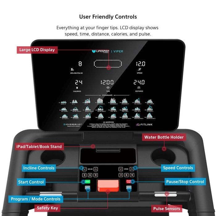 Lifespan Fitness Viper M4 Treadmill