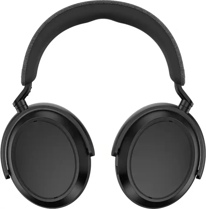 Sennheiser - MOMEMTUM 4 Wireless Adaptive Noise-Canceling Over-The-Ear Headphones - Black