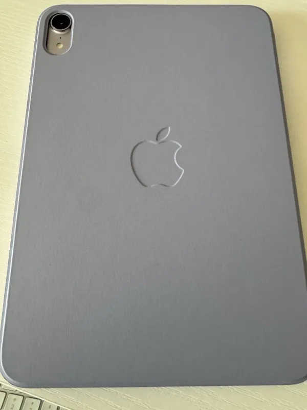Apple iPad Mini A17 Pro 128GB Wi-Fi Tablet + Original Smart Case Purple bundle