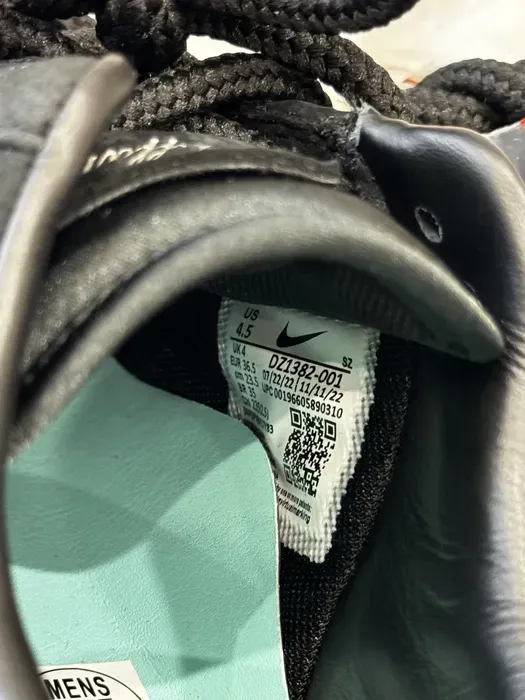 Nike Air Force 1 Low x Tiffany & Co. 1837 (Black) Original EU 36.5 (23.5 cm)