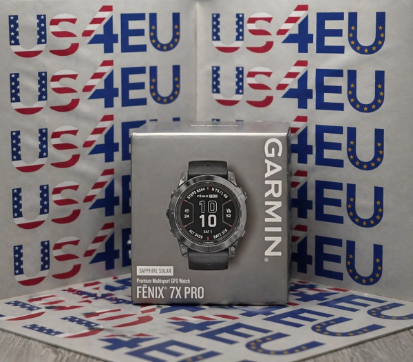 Garmin fenix 7X Pro Sapphire Solar Gray DLC Titanium- 010-02778-10- BRAND NEW!