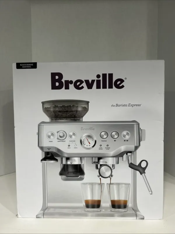 Breville BES870BSXL Coffee & Espresso Machine - Black/Silver