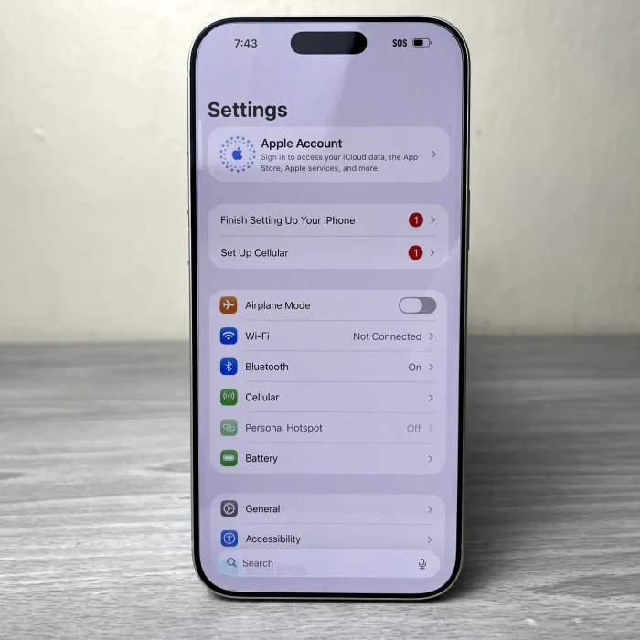 Apple iPhone 17 Pro Max Silver 512GB UNLOCKED With Warranty (Open Box)
