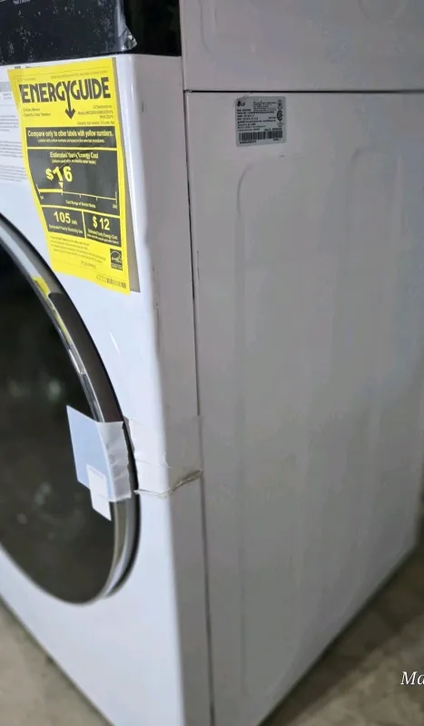 LG Washtower with Gas Dryer with Center Control 4.5 cu. ft. Washer WKGX201HWA