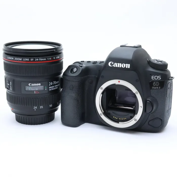 Canon EOS 6D Mark II EF24-70 F4L IS USM Lens Kit
