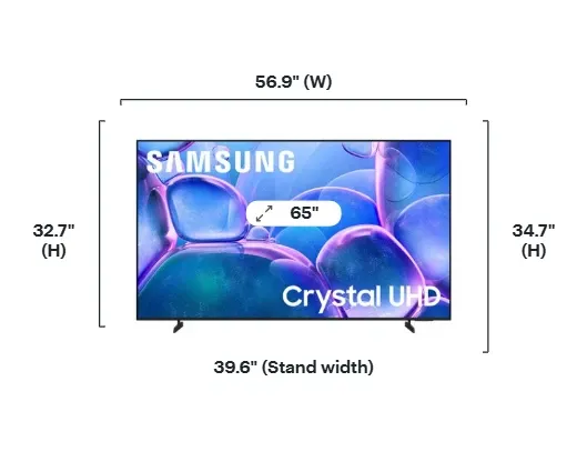 Samsung 65" inch 4K LED Smart TV HDR U7900 Series