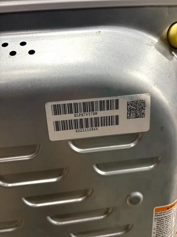 Electrolux ELFW7537AW 27 Inch Front Load Washer w/ 4.5 Cu. Ft. Capacity - White