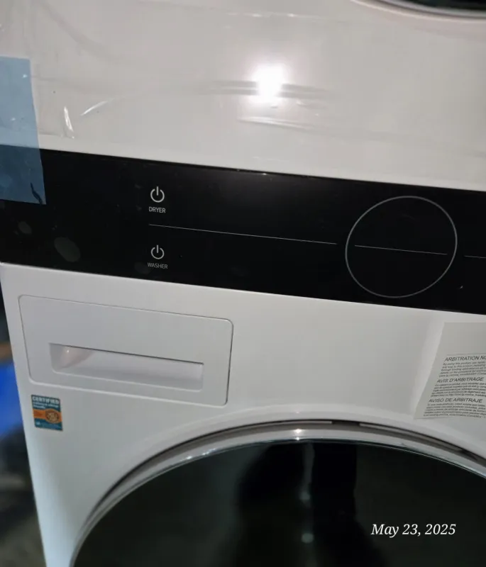 LG Washtower with Gas Dryer with Center Control 4.5 cu. ft. Washer WKGX201HWA