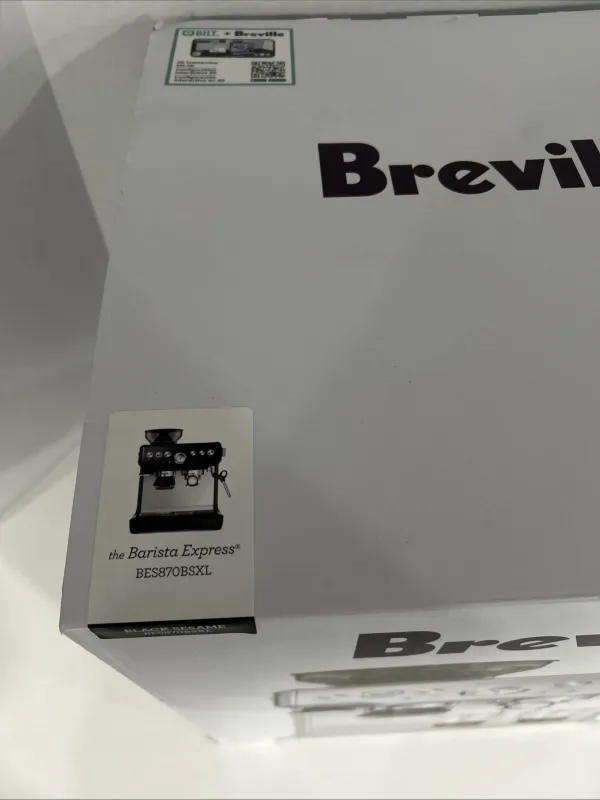 Breville BES870BSXL Coffee & Espresso Machine - Black/Silver