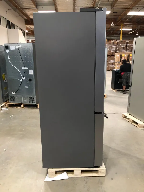 COSMO 36 in. 3 Door French Door Refrigerator, Stainless (OPEN BOX COSMETIC IMPECTIONS)