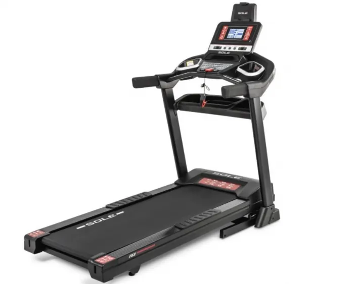 Sole Fitness F63 Folding Treadmill with LCD Display & Bluetooth Speakers