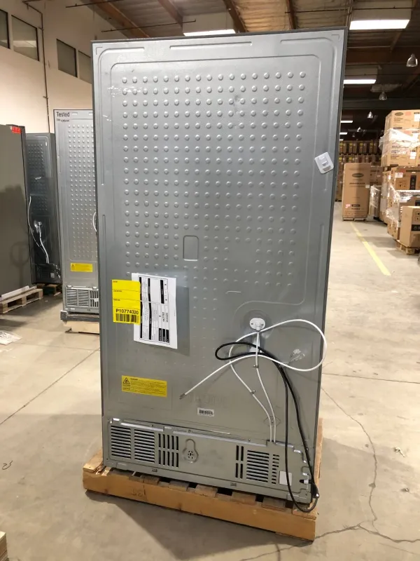 Cosmo 36 in. 4 Door French Door Refrigerator, Stainless (OPEN BOX COSMETIC IMPECTIONS)