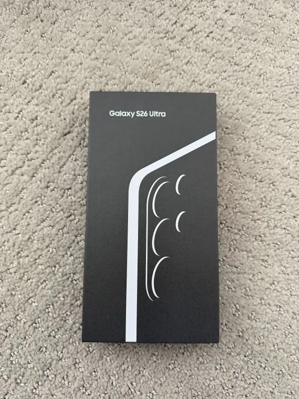 Samsung Galaxy S26 Ultra 256GB Factory Unlocked Lightly Used Black