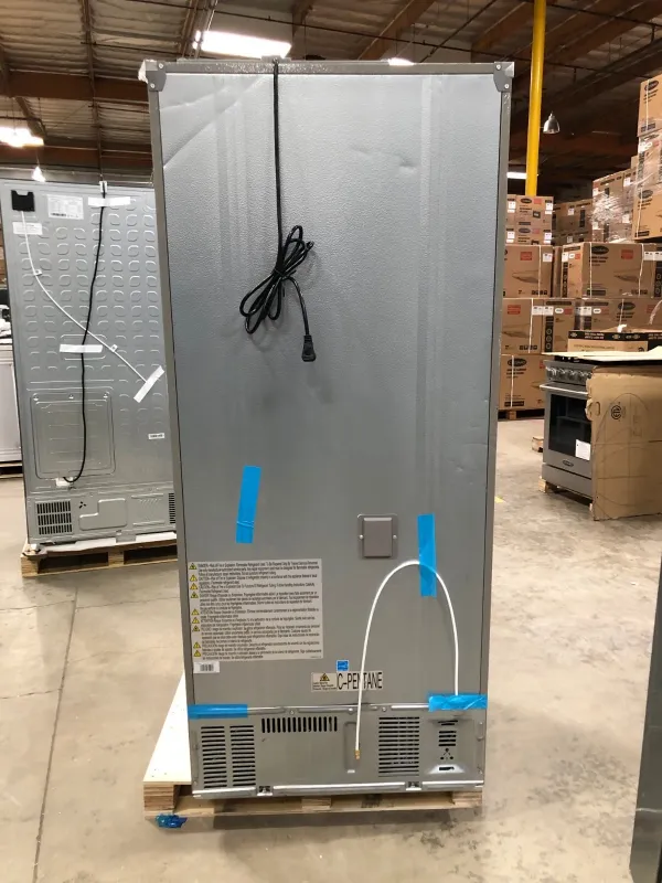 30 in. 3 Door French Door Refrigerator, Stainless (OPEN BOX COSMETIC IMPECTIONS)