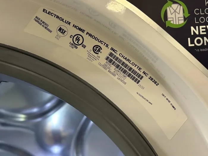 Electrolux ELFW7637AW 27 Inch Front Load Washer w/ 4.5 Cu. Ft. Capacity - White
