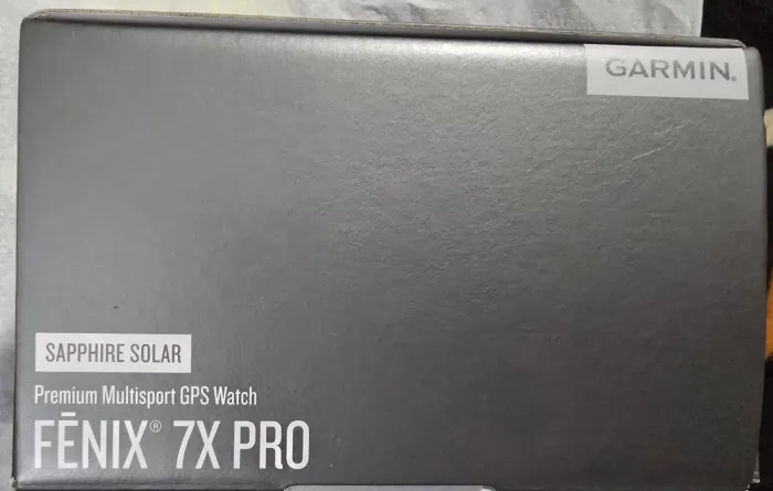 Garmin fenix 7X Pro Sapphire Solar Gray DLC Titanium- 010-02778-10- BRAND NEW!