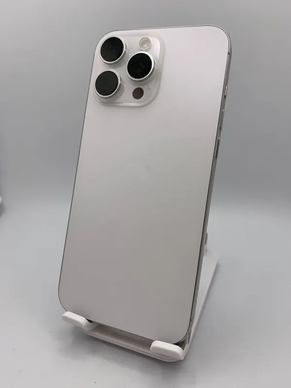 Apple iPhone 16 Pro Max - 256GB - Unlocked - White Titanium - Open Box Condition