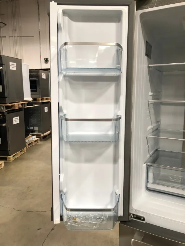 3 Door French Door Refrigerator, Stainless (OPEN BOX COSMETIC IMPECTIONS)