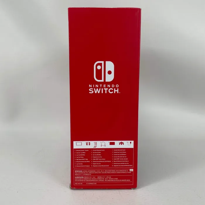 Nintendo Switch OLED Console Gaming System HEG-001 Black/White