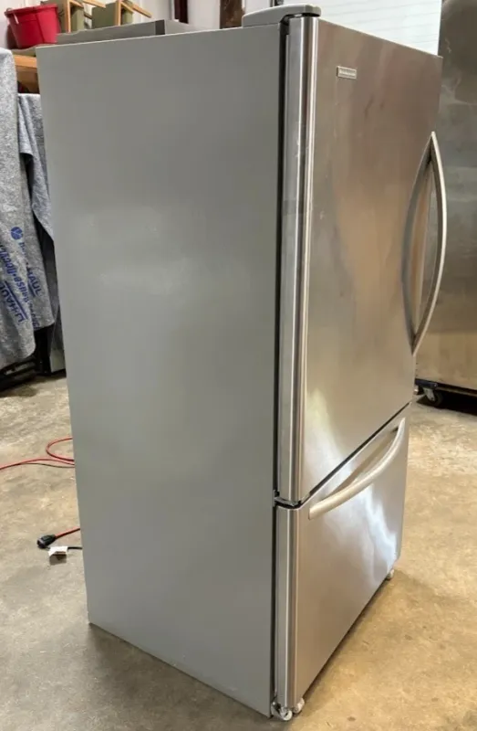 KitchenAid KBLS22KCMS00 Free-Standing 21.9 Cu. Ft. Bottom-Freezer Refrigerator