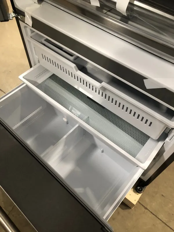 COSMO 36 in. 3 Door French Door Refrigerator, Stainless (OPEN BOX COSMETIC IMPECTIONS)