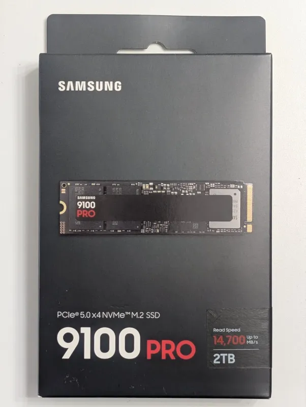 NEW Samsung 9100 PRO 2TB SSD PCIe 5.0 x 4 NVMe M.2 MZ-VAP2T0B/AM MZ-VAP2T0