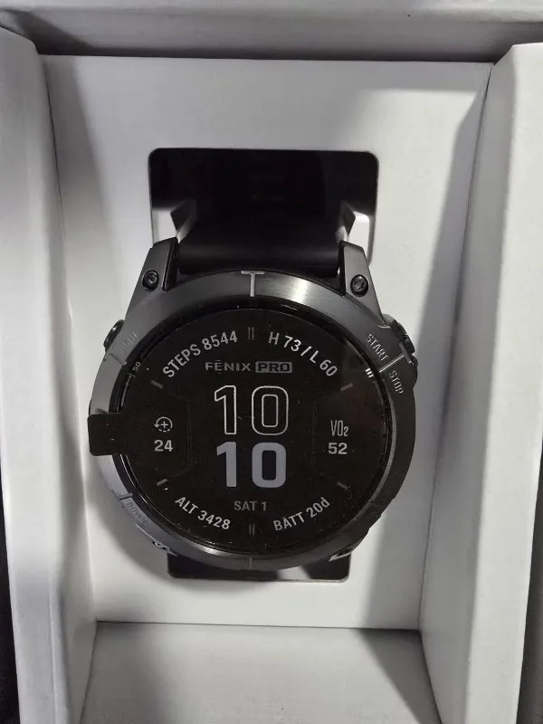 Garmin fenix 7X Pro Sapphire Solar Gray DLC Titanium- 010-02778-10- BRAND NEW!