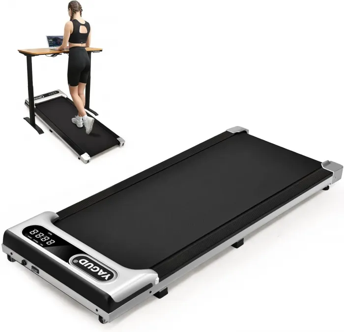 Walking Pad Treadmill Under Desk, Portable Mini Treadmill for Home/Office