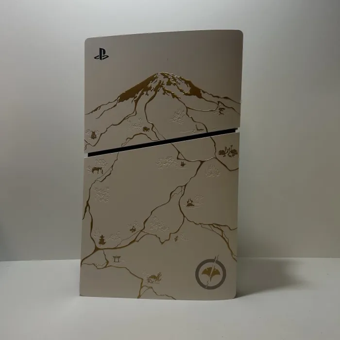 Sony PlayStation 5 Ghost Of Yotei Gold Limited Edition 1TB White Slim
