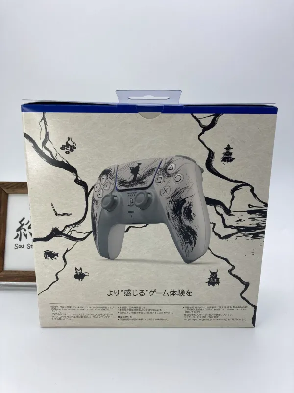 PlayStation 5 DualSense Controller Ghost of Yotei Black Limited Edition PS5